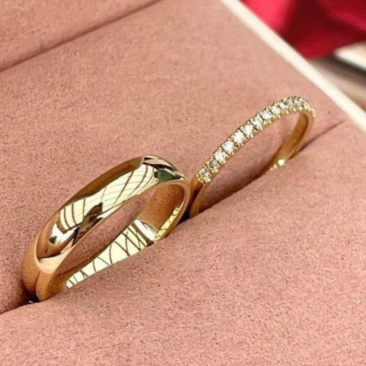 Anillo Golden Polished